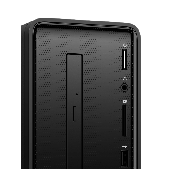 HP Slimline 290-a0009na Desktop PC, AMD A9 Processor, 8GB RAM, 1TB HDD, Dark Black