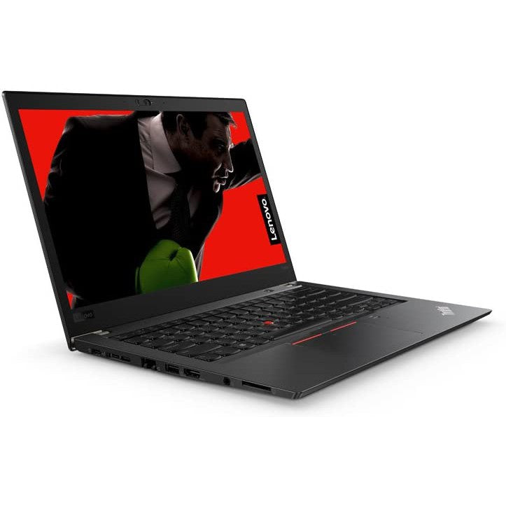 Lenovo ThinkPad T480S Laptop, Intel Core i7-8650U, 16GB RAM, 512GB HDD, 14", Black - Refurbished Pristine