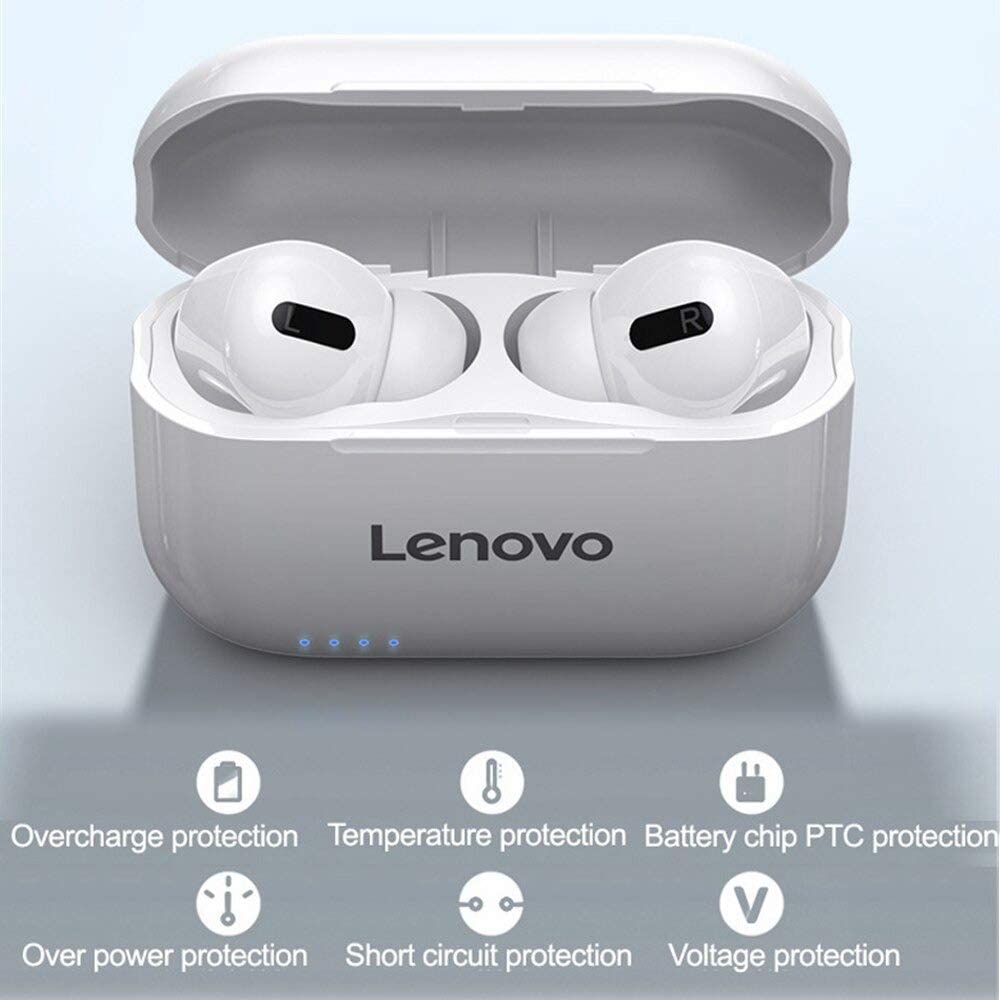 Lenovo LP1S Pro Wireless Livepods - White - Refurbished Pristine