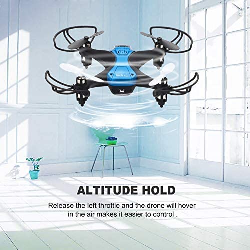 Tech RC Mini Drone Maverick for Kids - Blue