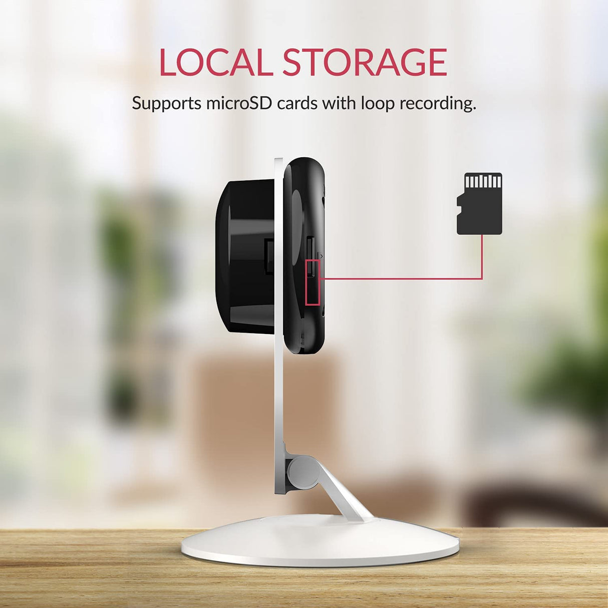 YI Smart Security Camera, 1080p Wifi Home Indoor Camera with AI Human detection