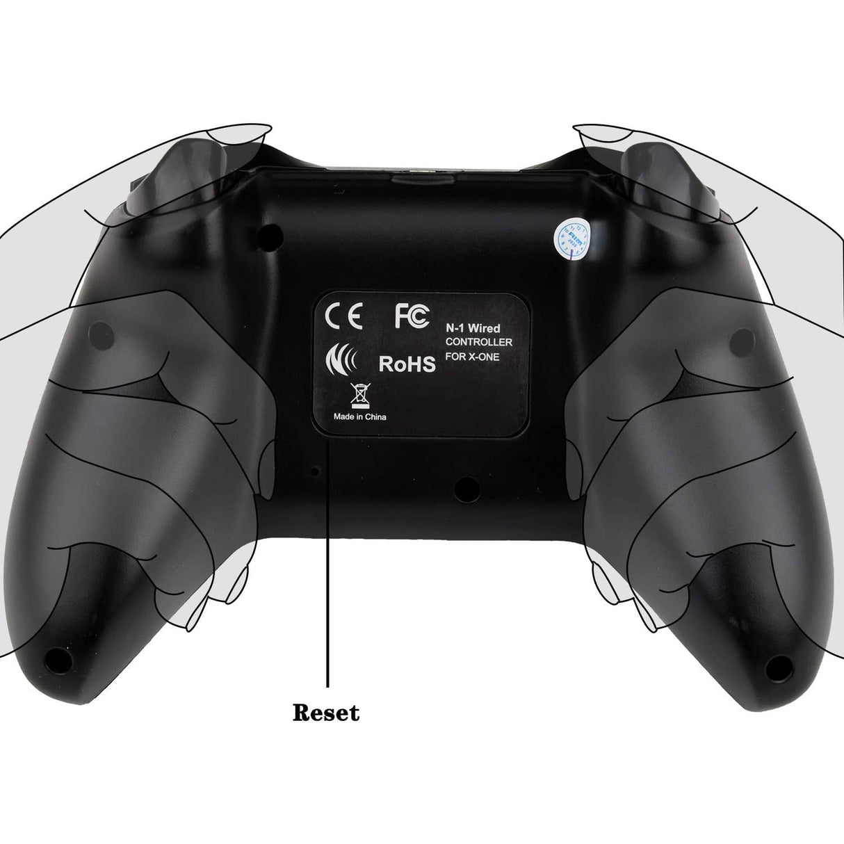 TechKen Wireless Controller for Xbox One, 2.4GHZ Game Controller Gamepad Compatible with Xbox One S/X PC