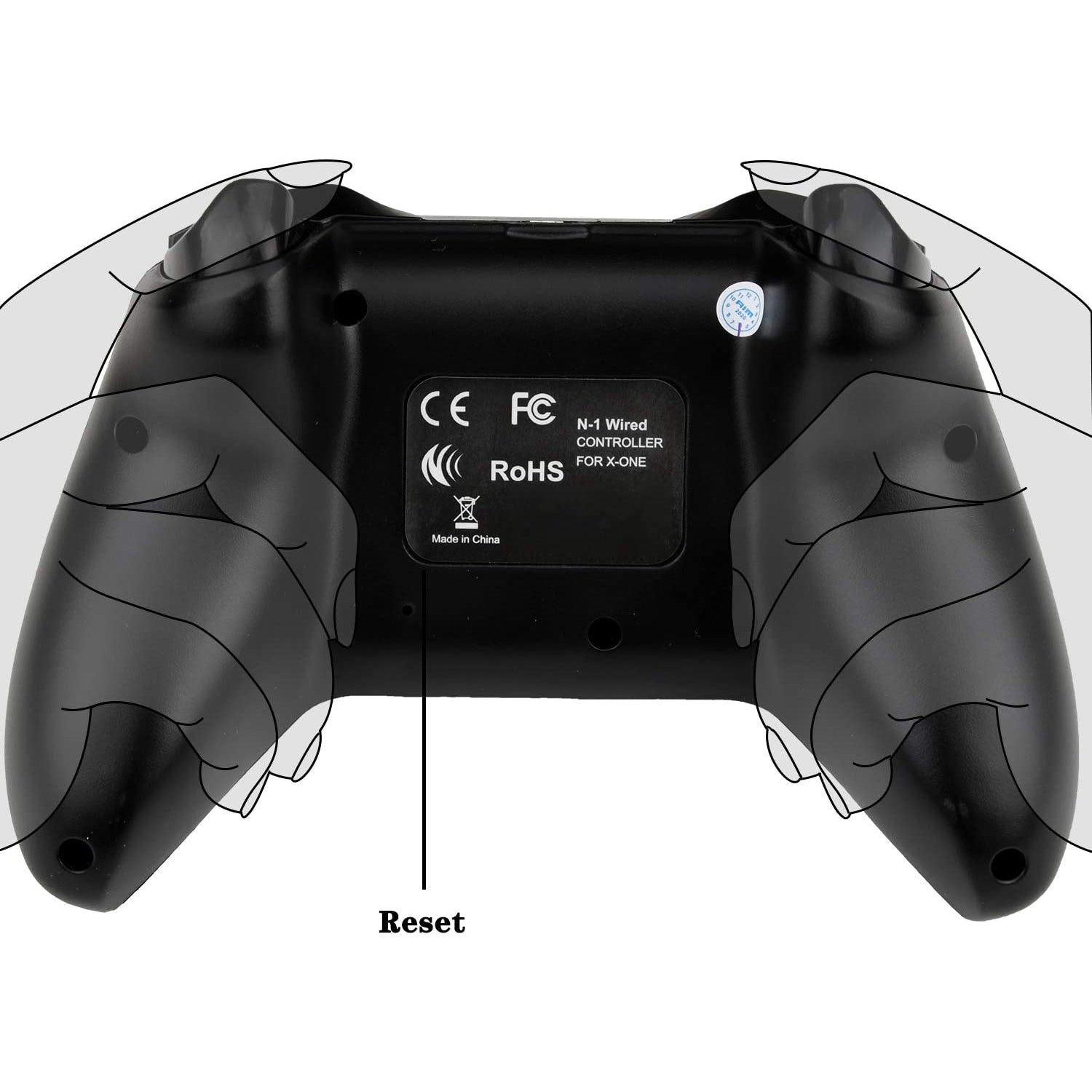 TechKen Wireless Controller for Xbox One, 2.4GHZ Game Controller Gamepad Compatible with Xbox One S/X PC