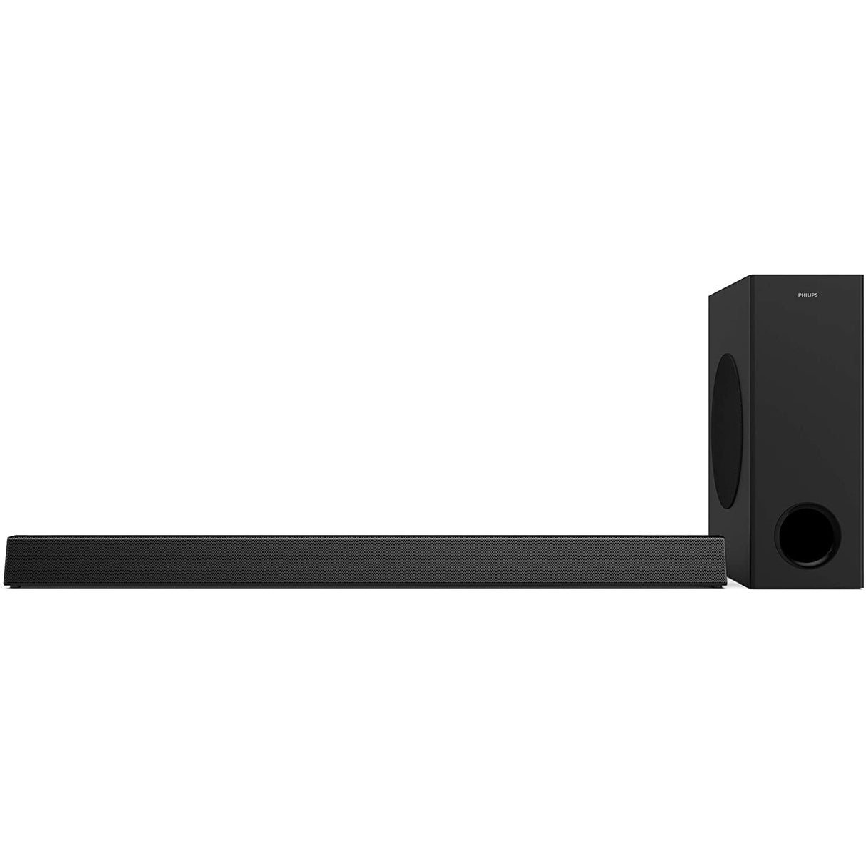 Philips Soundbar TV HTL3320/10 TV Subwoofer Soundbar (Bluetooth, Dolby Audio, 300 W, Wireless Subwoofer, HDMI ARC, USB) Black