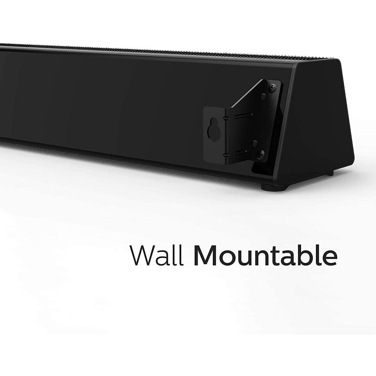 Philips Soundbar TV HTL3320/10 TV Subwoofer Soundbar (Bluetooth, Dolby Audio, 300 W, Wireless Subwoofer, HDMI ARC, USB) Black