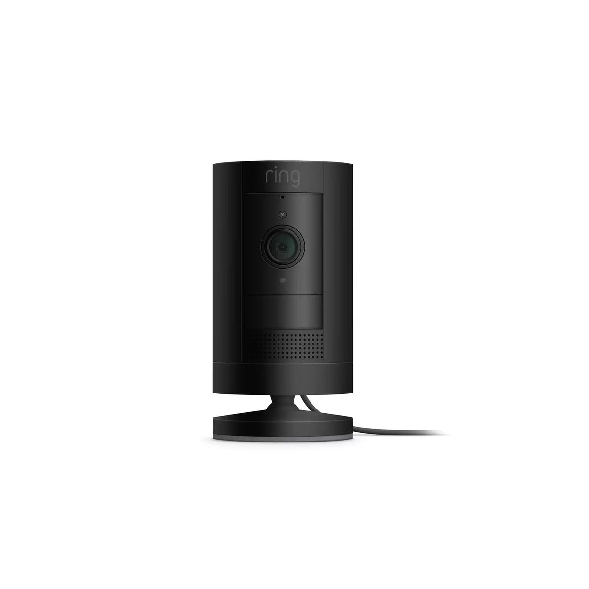 Ring Stick Up Cam Plug-In 3rd Gen Security Camera - Black