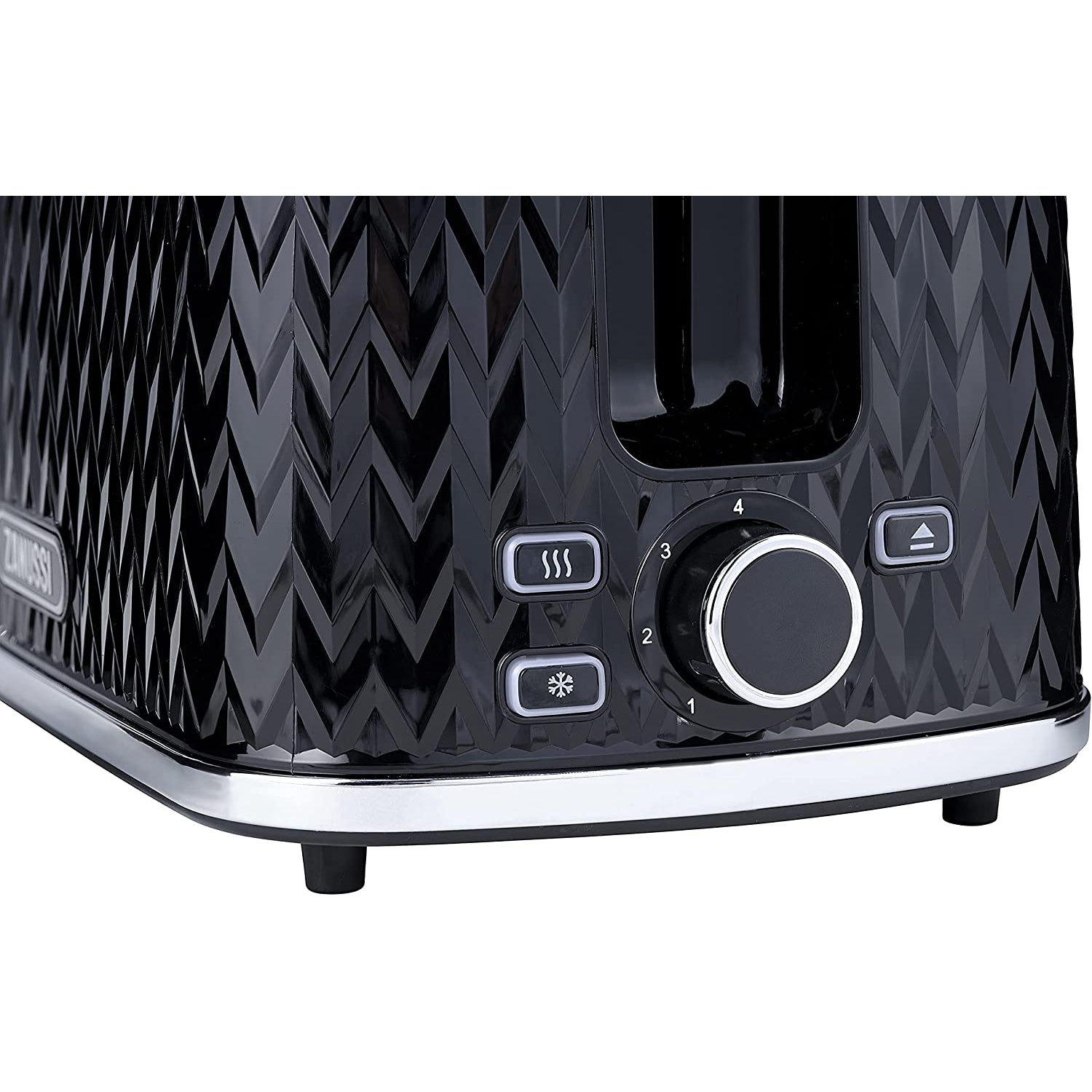 Zanussi ZST-6550-BK 2-Slice Toaster - Black - Refurbished Pristine