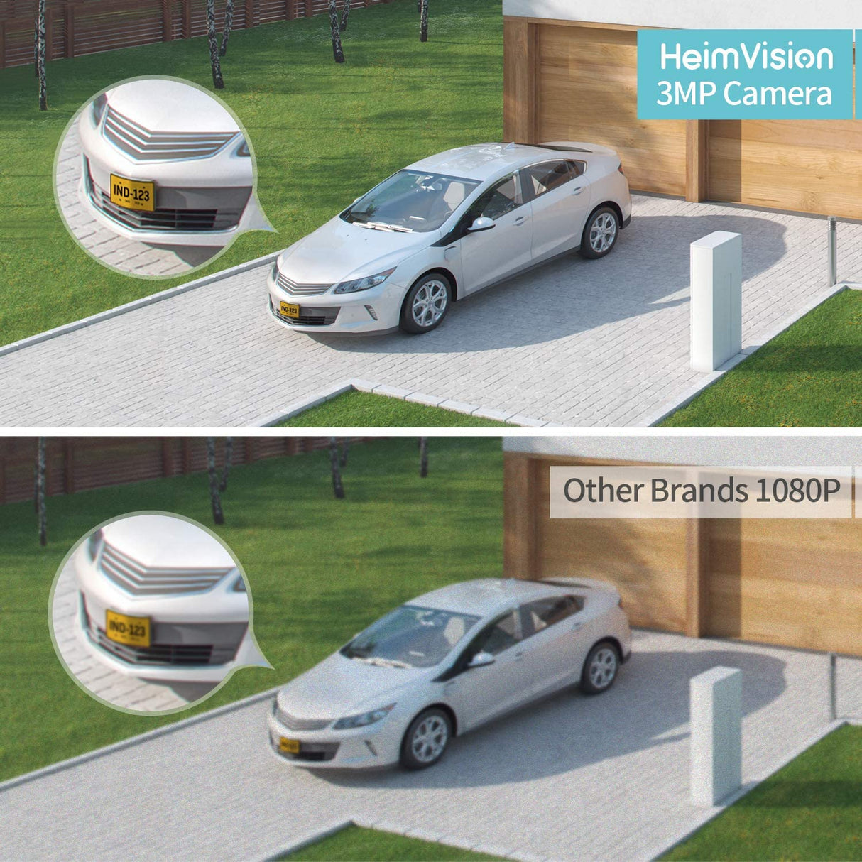 HeimVision HM311 2K Outdoor Security Camera