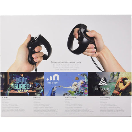 Oculus Rift Touch Controllers - Black