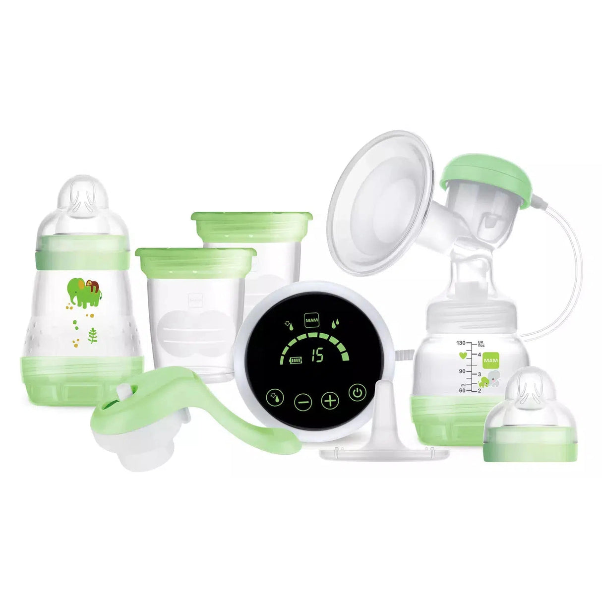 MAM 2-in-1 Single Electric and Manual Breast Pump