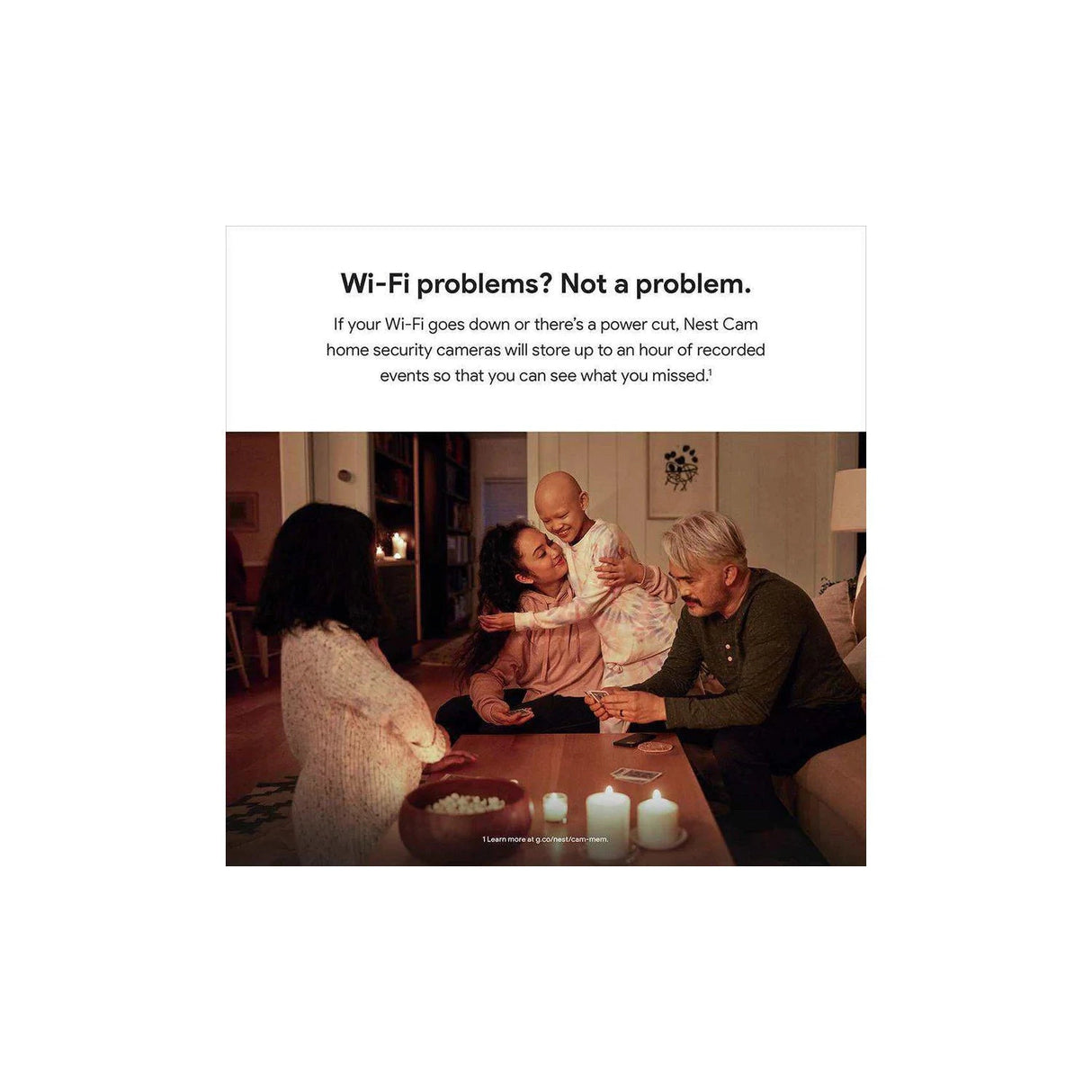 Google Nest Cam Security Camera Indoor + Outdoor (Battery) - New