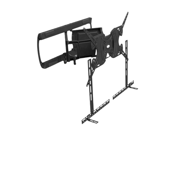 AVF CNL655E Wall Mount For TVs from 30" to 90" with Removable Soundbar Mount