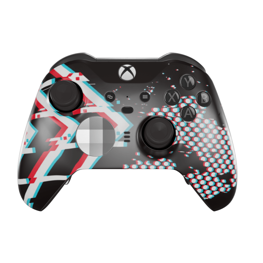 Xbox One Controller Custom Xbox Elite Series 2 Custom Controller - Glitch Edition