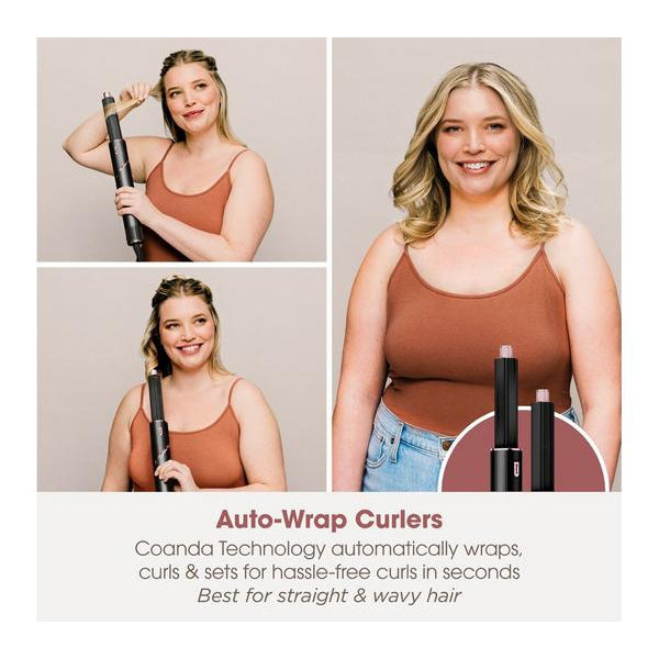 Shark FlexStyle HD440UK 5-in-1 Air Styler & Hair Dryer - Black & Rose Gold