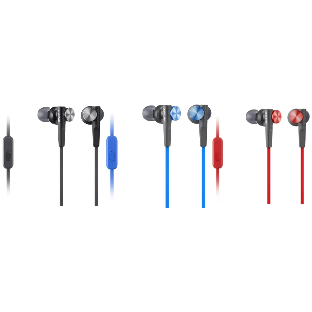 Sony MDR-XB50AP Extra Bass In-Ear Headphones with In-Line Control