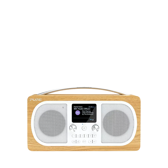 Pure Evoke H6 Bluetooth Radio Oak Good Stock Must Go