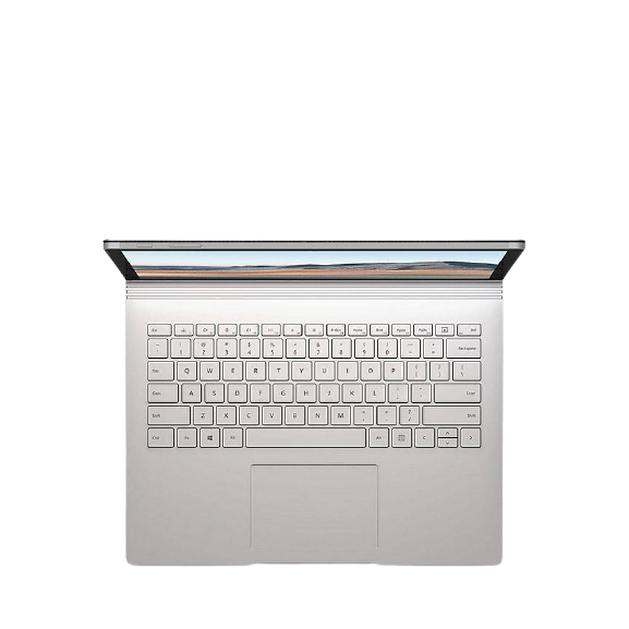 Microsoft Surface Book 3 Laptop, Intel Core i7, 32GB RAM, 512GB SSD, 15", Platinum - Refurbished Excellent