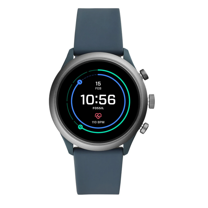 Fossil Mens Sport Smartwatch Blue Stock Must Go