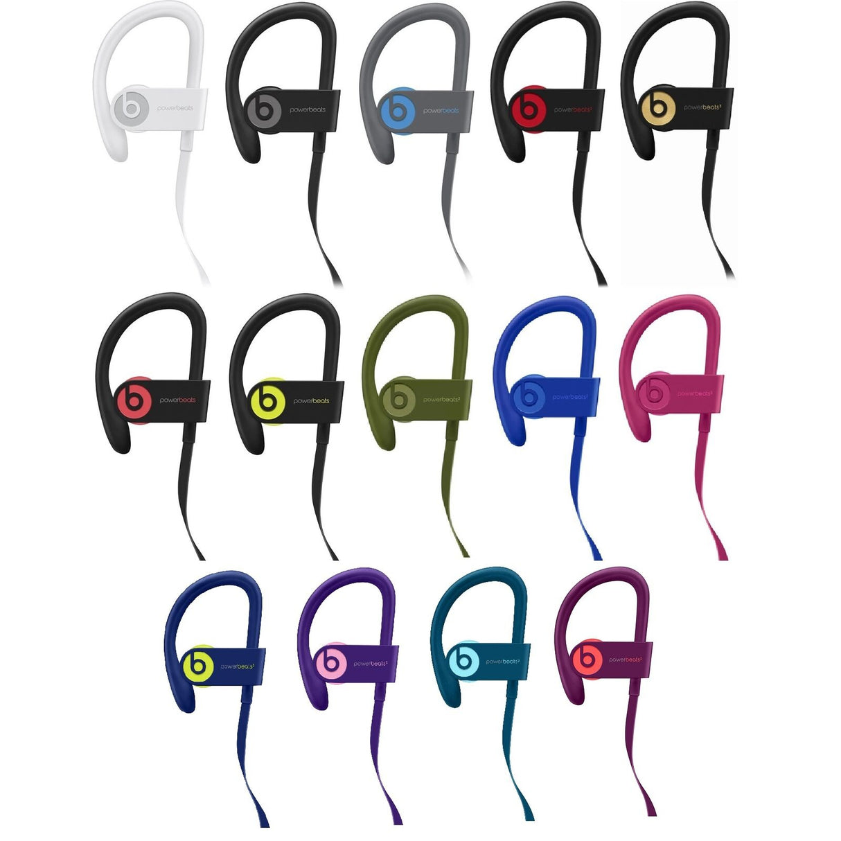 Powerbeats 3 Wireless Bluetooth In-Ear Sport Headphones (Multiple Colours Available)