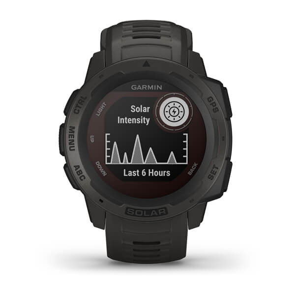 Garmin Instinct Solar Rugged Outdoor Smartwatch - Black - Good