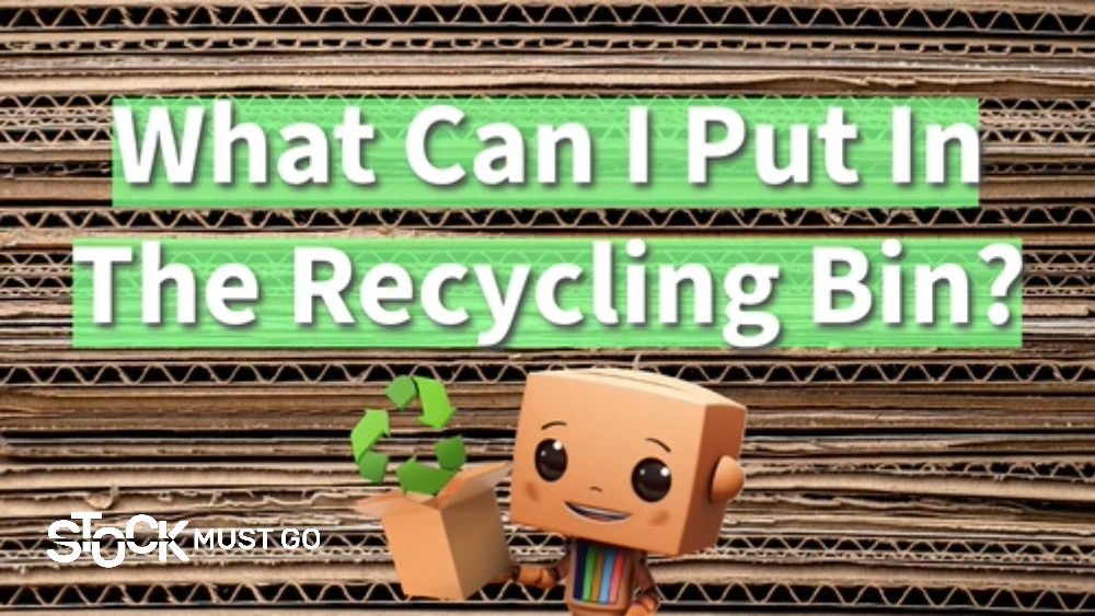What can I put in the recycling bin?