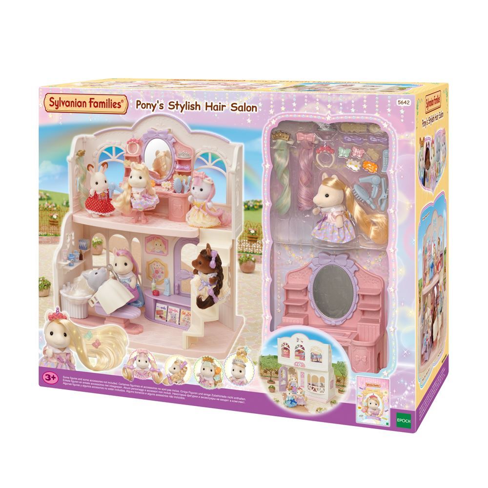 Sylvanian Families Pony's Stylish Hair Salon
