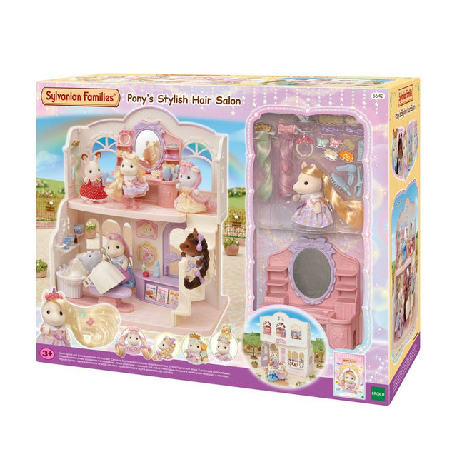 Sylvanian Families Pony's Stylish Hair Salon