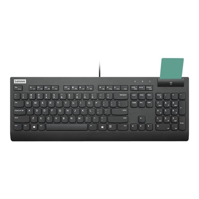Lenovo Smartcard Wired Keyboard II - Black