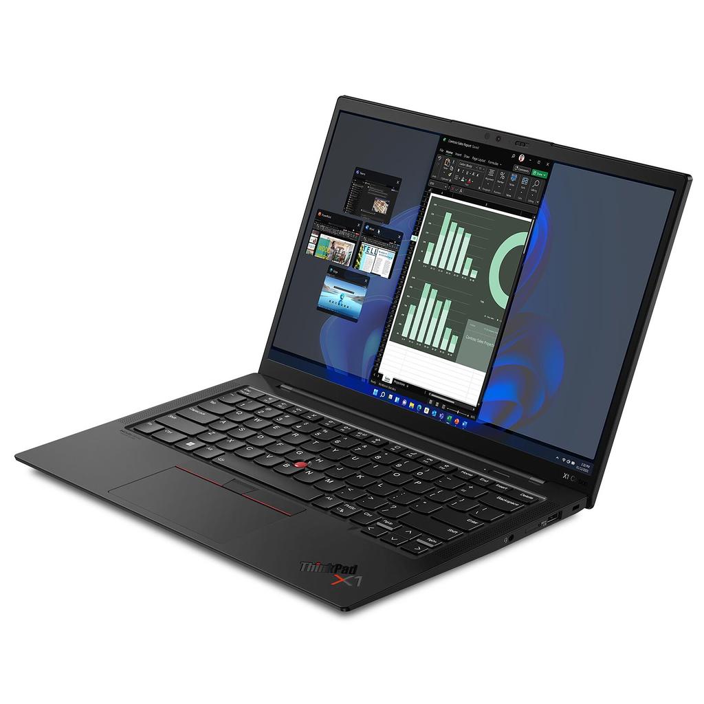 Lenovo ThinkPad X1 Carbon Gen 10 Intel Core I7-1255U 1.70GHz, 16GB RAM 6400.00 MHZ LPDDR5 1000GB SSD, Grade Excellent