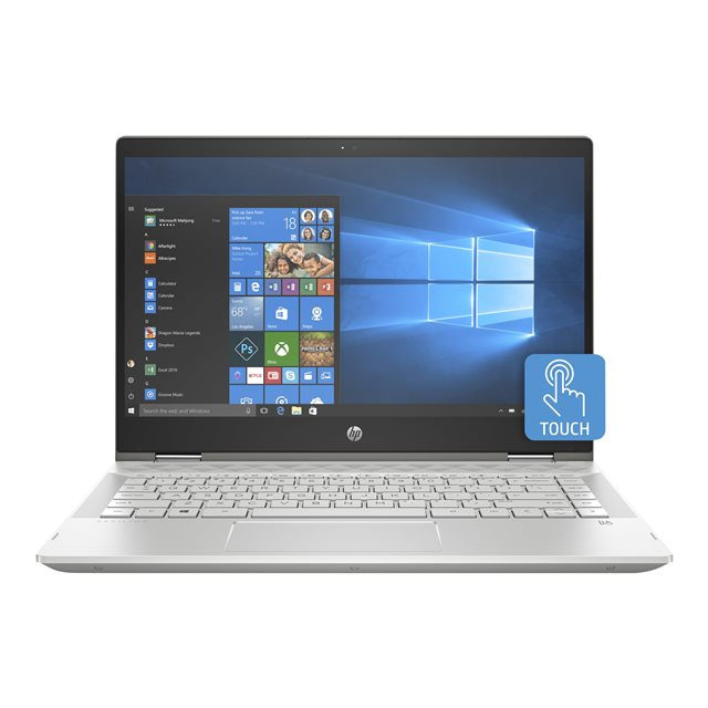 HP Pavilion x360 14-CD1004NA Intel Core i5-8265, 8GB RAM, 256GB SSD - Grey (6AR04EA#ABU)