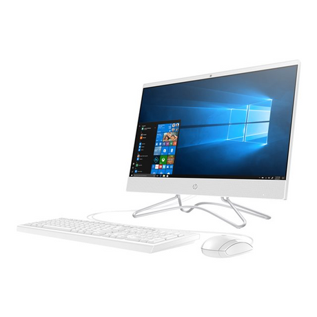 HP 22-C0053NA All-in-One Desktop PC Intel Celeron 4GB RAM 128GB SSD 21.5" -White