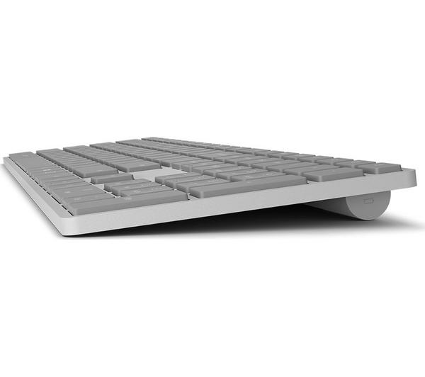 Microsoft Surface Wireless Keyboard - Silver / Grey - Excellent