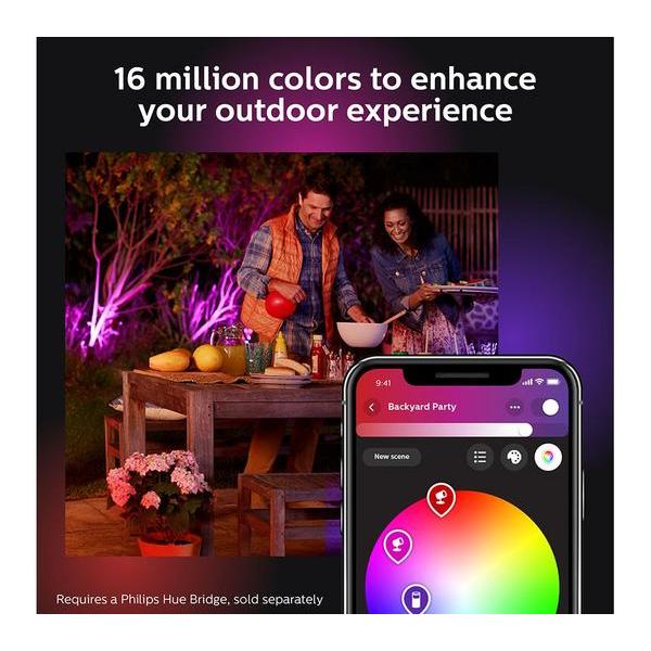 Philips Hue Lily Smart Outdoor Spotlight Base Kit