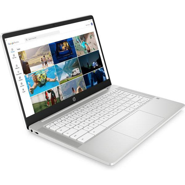 HP 14A-NA0503SA 14" Laptop Intel Celeron 4GB RAM 64GB eMMC - White - Pristine