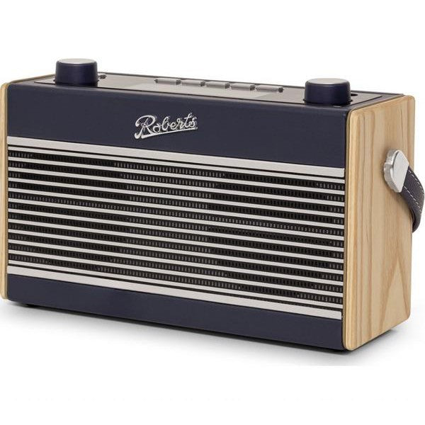 Roberts Rambler BT Digital Portable Bluetooth Radio - Navy Blue - Refurbished Good - DAMAGED FABRIC
