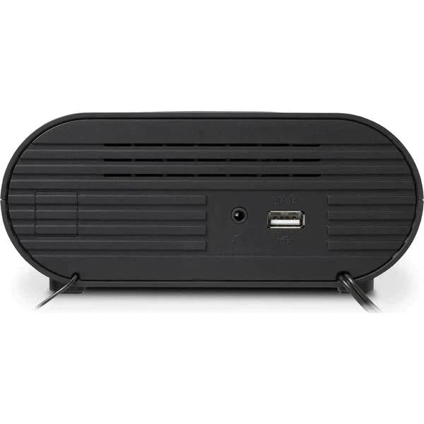 Roberts Ortus Charge DAB/DAB+/FM Digital Alarm Clock Radio - Black - VISIBLE MARKS & SCRATCHES