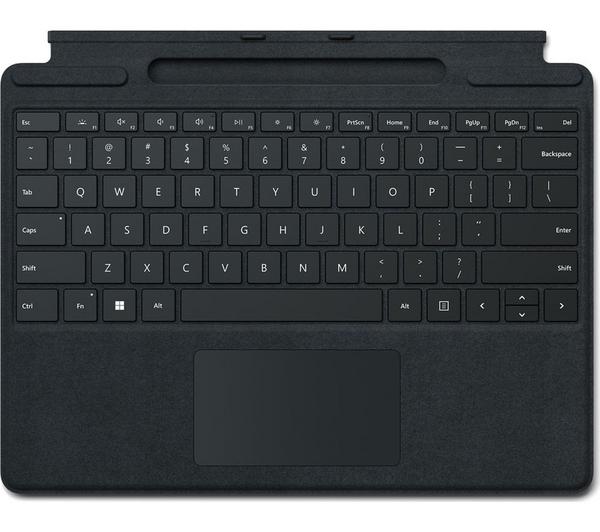 Microsoft Surface Pro Signature Typecover - Alcantara Black - Missing Stylus - Pristine