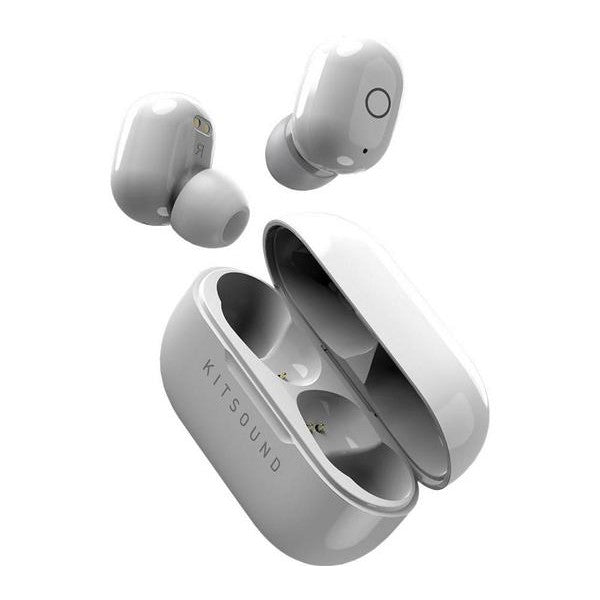 Kitsound KSMINI20WH Mini 20 True Wireless Earbuds - White