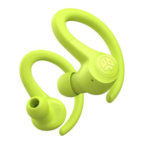 JLab GO Air Sport True Wireless Earbuds - Neon Yellow - Refurbished Pristine
