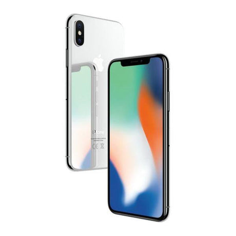 Apple iPhone X, 64GB, Silver, Unlocked - Refurbished Good
