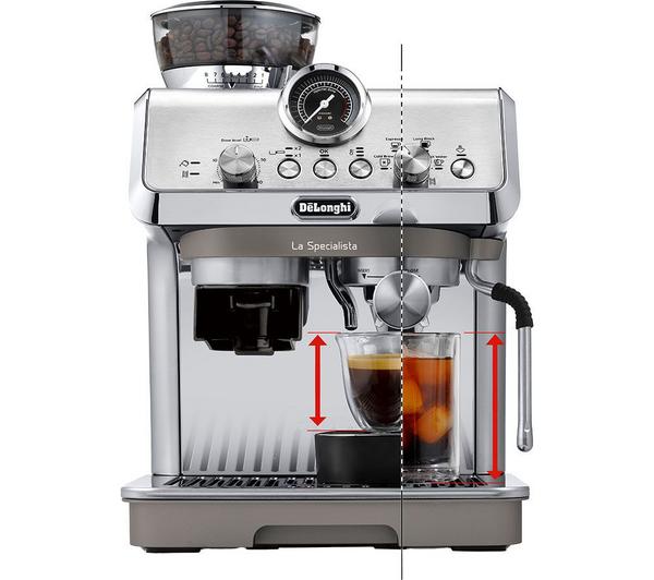 De'Longhi La Specialista Arte Evo Bean to Cup Coffee Machine - Stainless Steel