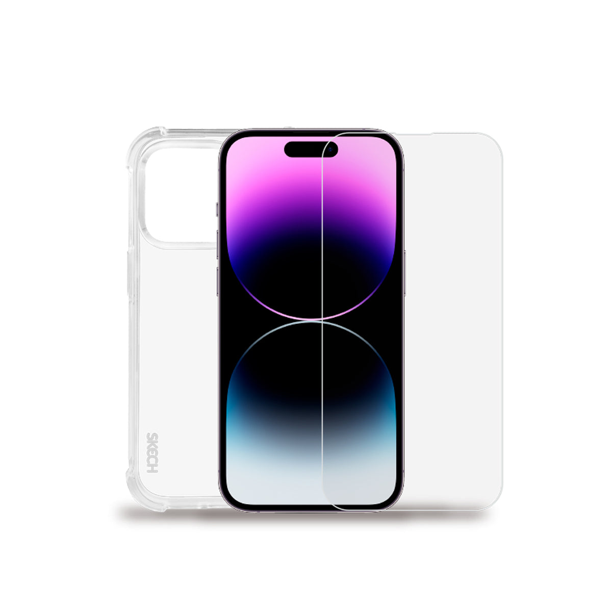 Minute One Premium Clear Case & Screen Protector For Apple iPhone 14 Pro