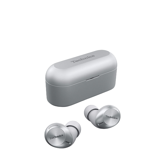 Technics EAH-AZ40 True Wireless Bluetooth In-Ear Headphones - Silver