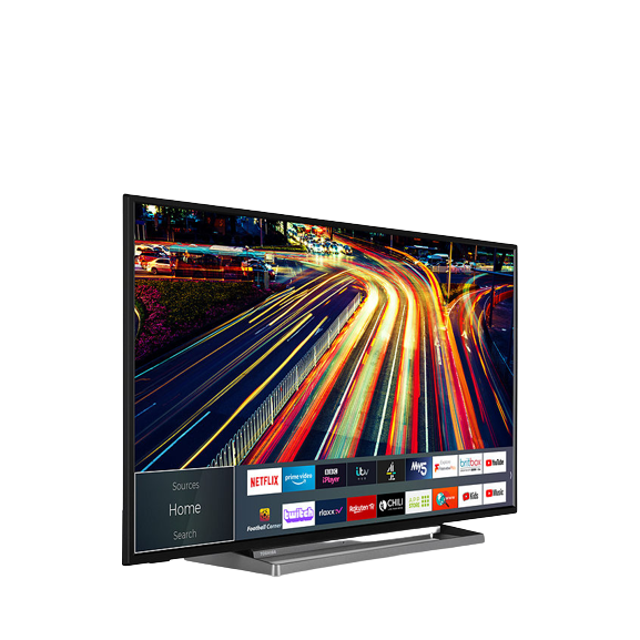 Toshiba 43LK3C63DB 43 Inch Smart 4K UHD HDR LED TV