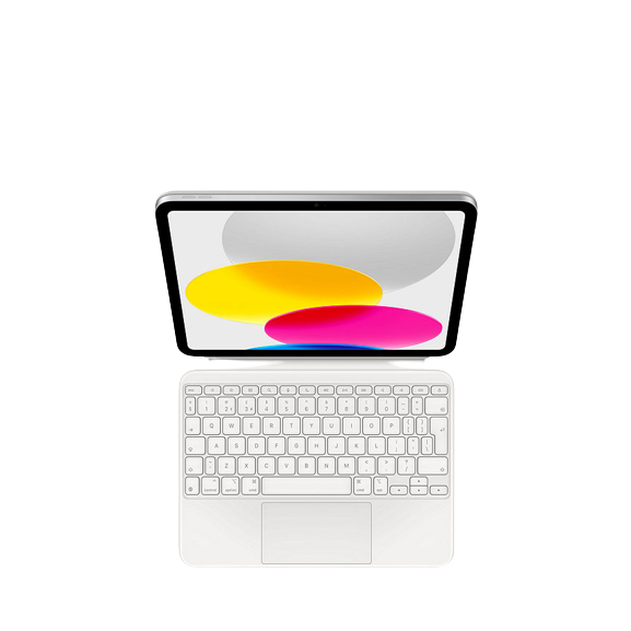 Apple Magic Keyboard Folio: iPad Keyboard and case for iPad (10th Generation), Detachable Two-Piece Design That attaches magnetically, Built-in trackp Apple MQDP3LL⁄A Magic Keyboard Folio with at