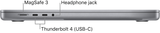 Apple MacBook Pro (14-inch, 2023) Apple M2 Pro 12 CPU/19 GPU - 3.49 GHz, 16 GB RAM 1 TB SSD, Space Gray Grade Fair