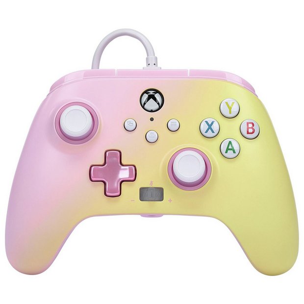 PowerA Xbox Enhanced Wired Controller - Pink Lemonade - New