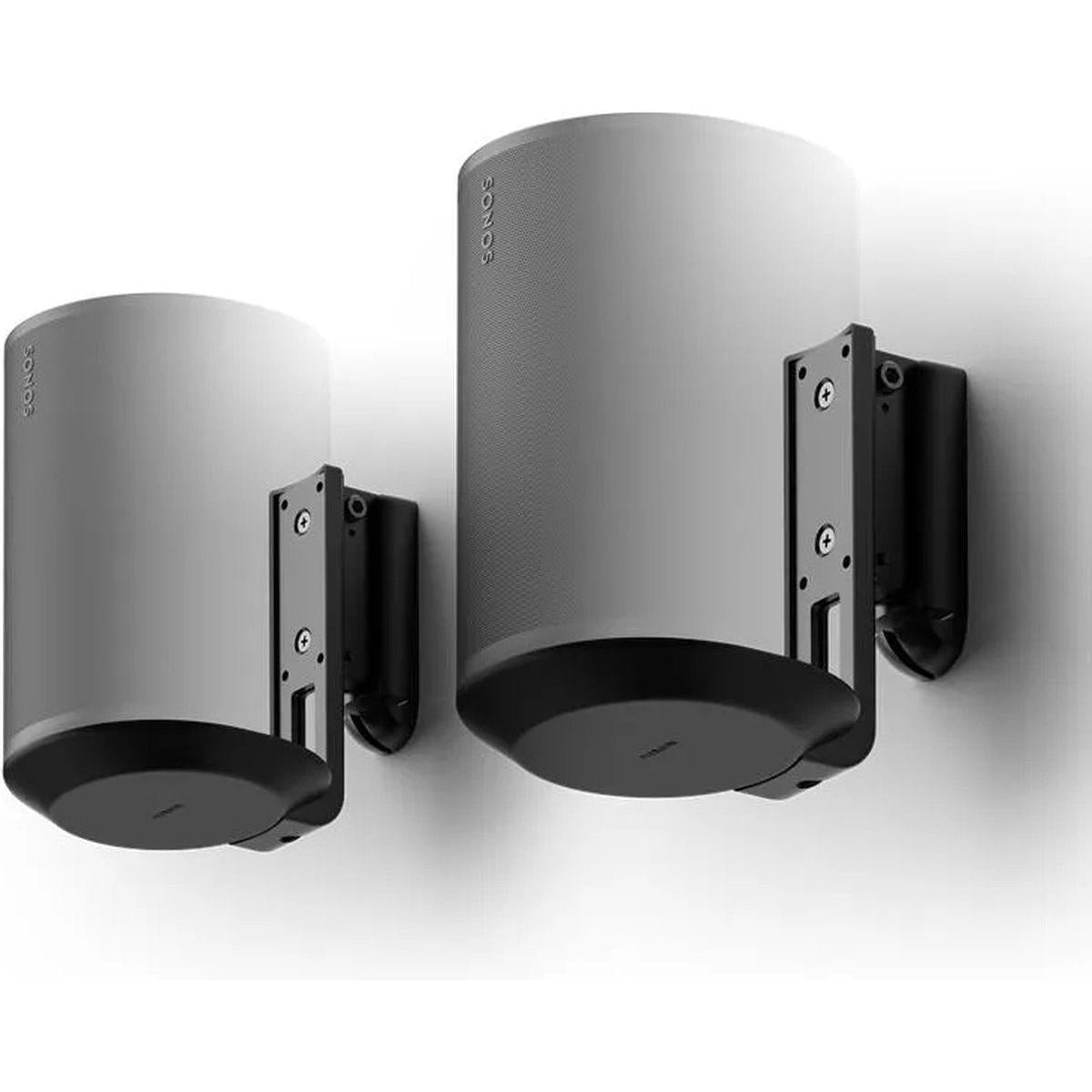 Flexson Wall Mount for Sonos ERA 100 Twin Pack - Black