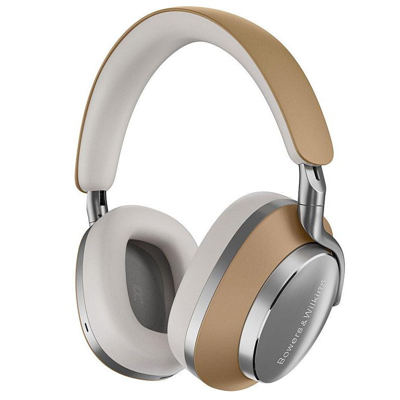 Bowers & Wilkins PX8 Noise Cancelling Wireless Headphones - Tan - Refurbished Pristine