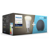 Amazon Echo Dot (4th Gen) with Philips Hue E27 Smart Bulb - Pristine
